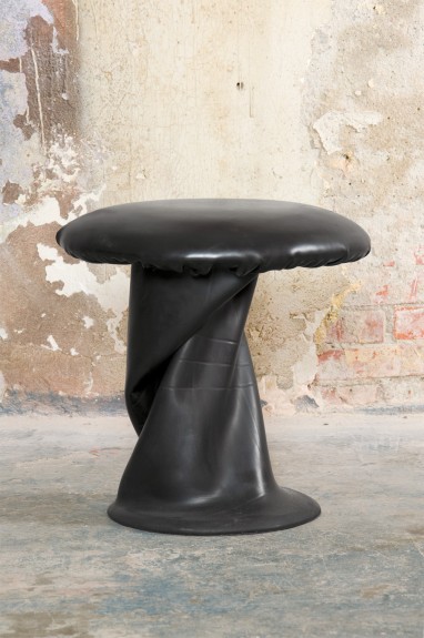 rubber stool